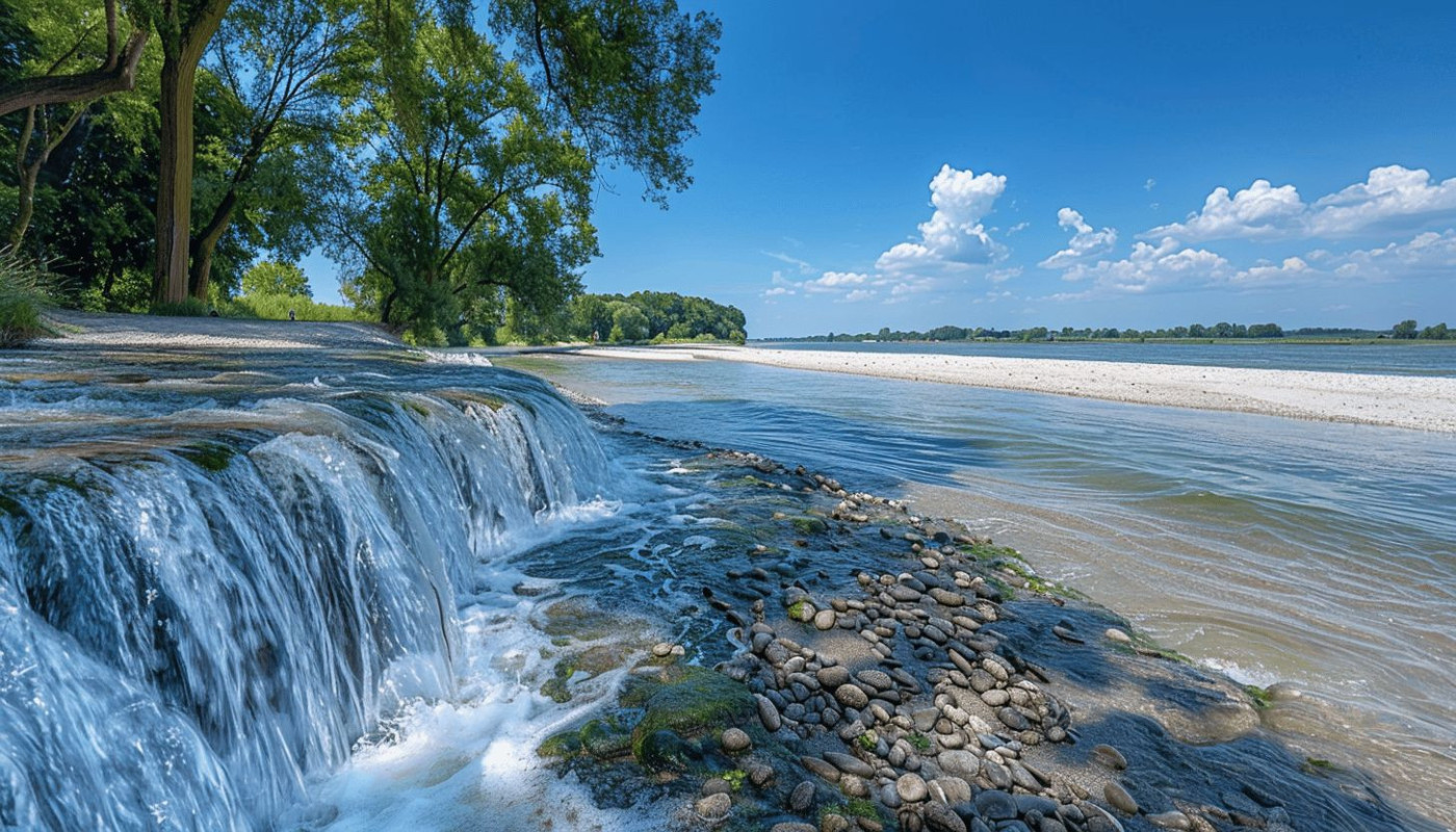 Destination finale du Rhin : découverte de la mer dans laquelle se jette ce célèbre fleuve